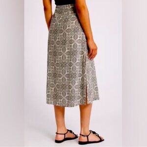 George Gray Geometric Midi Skirt